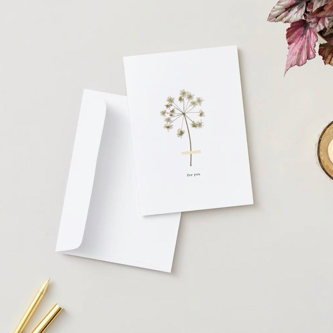 Pressed Flower Cards