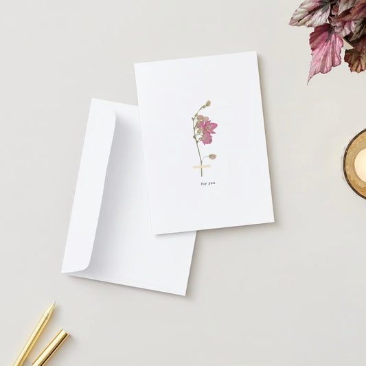 Pressed Flower Cards